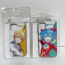 1円〜 新品 未使用 プロジェクトセカイ カラフルステージ！ feat.初音ミク Ani-Art 強化ガラスiPhoneケース 2個まとめ売り_画像1