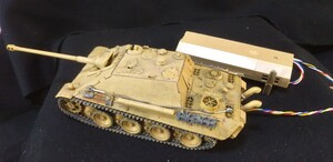 タミヤ1/35 ヤークトパンサーリモコン完成品