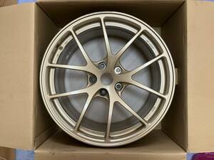 BBS RI-A 18インチ 9.5j offset35 5H PCD114.3 ゴールド ガリキズ有 1本のみ