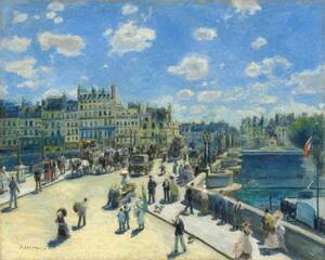 Art hand Auction Neue Renoir Pont Neuf, Paris Spezialtechnik, hochwertiger Druck Großes A3-Format Ohne Rahmen Sonderpreis 1800 Yen (inkl. Versand) Jetzt kaufen, Kunstwerk, Malerei, Andere