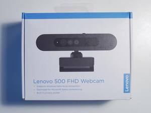 レノボ Lenovo 500 FHD Webcam〈ウェブカメラ フルHD 1080p対応 Windows Hello顔認証対応〉