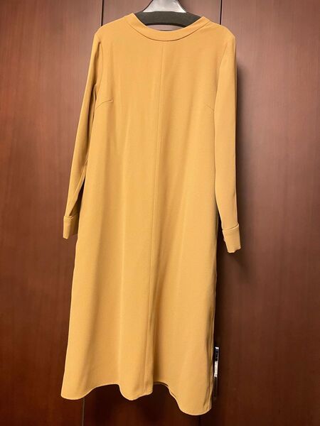 ユナイテッドアローズ the station store ワンピース イエロー系 裏地付き