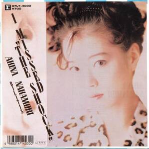 貴重盤 / 中森明菜 / I MISSED THE SHOCK / BILITS (シングル EP) 1988年 レコード / 和モノ / アイドル 