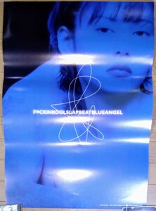 貴重品 / BLUE ANGEL / F*CKINKOOL B2 非売品・特典ポスター (1999年) / ブルー・エンジェル / ロカビリー / クリームソーダ