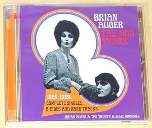 Brian Auger The Mod Years 1965-1969 Complete Singles, B-sides and Rare Tracks ブライアン・オーガー Julie Driscoll