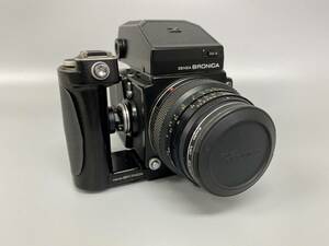 Zenza Bronica ゼンザブロニカ ETR-C 中古保管品 / 現状品 昭和レトロ レンジファインダー カメラ【1117k-1】