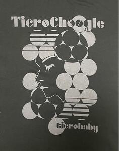 ticro choogle レトロサイケモダンTシャツb