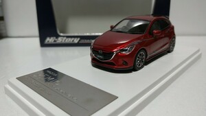 マツダコレクション★マツダデミオ(MAZDASPEED)スポーツパッケージ２０１４★ソウルレッドプレミアムＭＥ★４３分の１モデル★レジンモデル