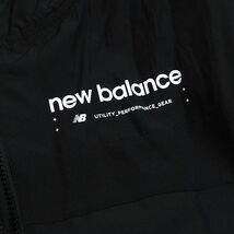 P738 新品 New Balance ニューバランス ゴルフ フルジップ ストレッチ ウーブン ジャケット 2XL ブラック_画像7