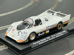 No.066 FLYSLOT 060102 Porsche Kremer CK5 24h. Le Mans 1983 R.Cleare, T.Drom, R.Jones [新品未使用 1/32スロットカー]