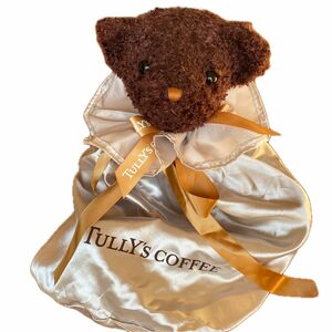 TULLY'S COFFEE タリーズ　コーヒー　ベア　くま　ぬいぐるみ　 テディベア　タリーズベア　