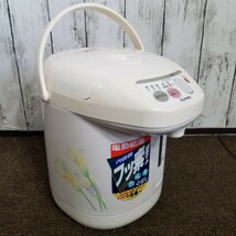 未使用品 1995年製 ZOJIRUSHI 象印 電気ポット CDB-M22-ZM 2.2L 外箱付_画像4