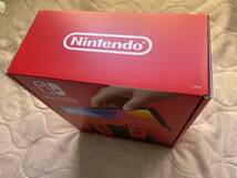 【新品未使用】Nintendo Switch 有機ELモデル マリオレッド【[店舗印なし】_画像4