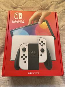 【新品未使用】Nintendo Switch 有機ELモデル ホワイト【[店舗印なし】