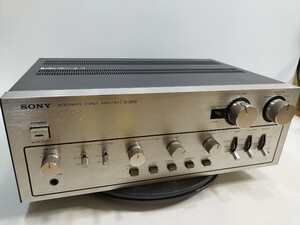 管理1338 SONY ソニー プリメイアンプ TA-3650 通電のみ