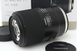 美品｜タムロン SP 90mm F2.8 Di MACRO 1：1 VC USD (Model F017) キヤノンEFマウント用 γH3632-2K4