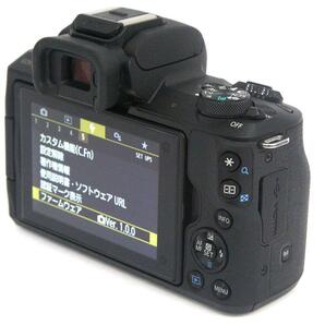 美品｜キヤノン EOS Kiss M ダブルレンズキット ブラック γA5759-2Q2Bの画像4