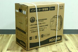 未使用品｜工進 GV-16i インバーター発電機 屋外用 無鉛ガソリン タンク容量4.2L 1.6kVA κN842-1