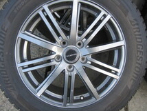 ★BS ブリザック DM-V3 225/60R17 2021年製 17×7J 5H 114.3 ＋53 ハブ径約73.5 アルミホイール付4本 手渡歓迎　_画像2