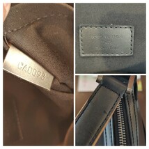 LOUIS VUITTON ルイ ヴィトン サッター ショルダーバッグ M55165 モノグラムマット 　ノワール_画像8