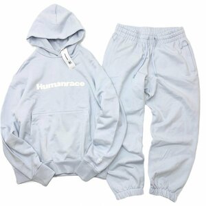 adidas originals アディダス オリジナルス ファレル ヒューマンレース パーカー & パンツ セット 上下 HS4814 HS4842 ブルー 2XO