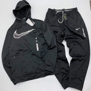 NIKE ナイキ サーマフィット ニットジャケット & パンツ セット 上下 DD1765 AJ4210 -010 黒 2XL