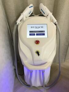 【送料無料】レナード バイマッハ BYMACH ハンドピース3本付 LBM-001 業務用脱毛機 IPL SHR イオン導入 ブラックピーリング 美顔器 脱毛器 