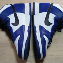 ナイキ ダンク ハイ Nike WMNS Dunk High Deep Royal Blue DD1869 400 28.5cm 中古_画像4