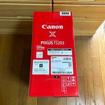 PIXUS TS203 インクジェットプリンター インク欠品 Canon キャノン プリンター [インクなし]_画像2