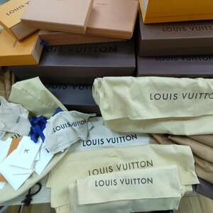 #LVbox　ルイヴィトン VUITTON ブランド ショッパー 紙袋 袋 BOX 箱 保存袋 大量 まとめ