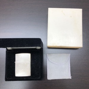 ♪♪#8590　ZIPPO ★1992年 STERLING ビンテージ★　純銀製 スターリングシルバー（保証書・箱付）♪♪