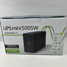 【新品 未使用】無停電電源装置 UPS ユタカ電気 製作所 UPSmini500SW (590)_画像2