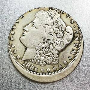 モルガン エラーコイン 1ドル銀貨 1884年 O　レプリカコイン
