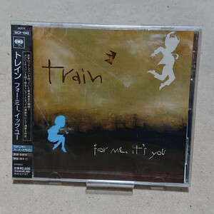 【CD】トレイン/フォー・ミー、イッツ・ユー《未開封》 train