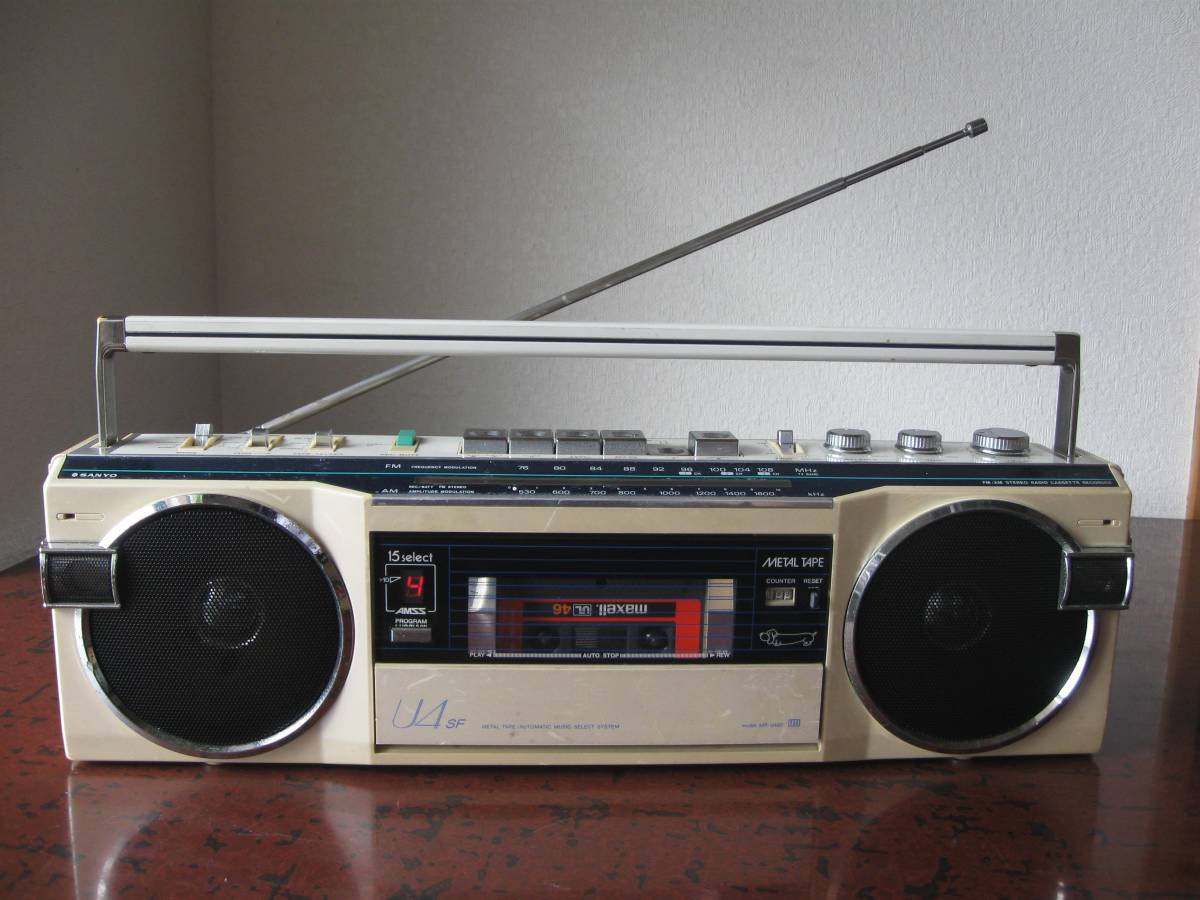 80☆SANYO サンヨー ラジカセ MR-U4 MKⅢ☆0825-273 www.qwater.ro