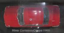 1/43 日野 コンテッサ クーペ 赤 1965 RR 未開封品 Hino Contessa Coupe Red 送料込_画像5