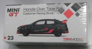 1/64 ホンダ シビック タイプR 5代目 FK8 カスタマー レーシング スタディ TSM MINI GT 未開封品 送料込