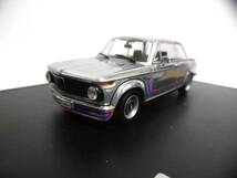 1/43 BMW 箱 BMW 2002 ターボ クローム 2002台 限定 絶版品 送料込 _画像1