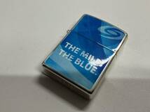 未使用 Zippo ジッポ オイルライター THE MILD THE BLUE マイルドセブン 爆安 99円スタート_画像2