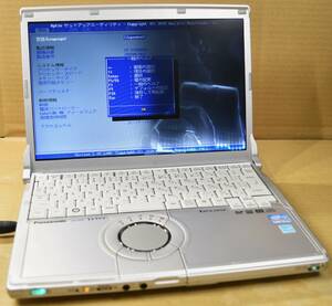 起動確認のみ(ジャンク扱い) パナソニック CF-S10EWHDS CPU:Core i5-2540M RAM:4G HDD:無し (管:KP089