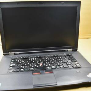 起動確認のみ(ジャンク扱い) レノボ ThinkPad L530 CPU:Celeron B830 RAM:2G HDD:320G (管:KP029  の画像1