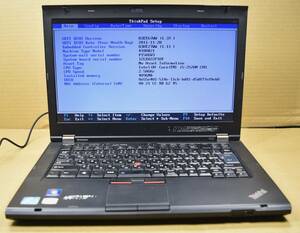 起動確認のみ(ジャンク扱い) レノボ ThinkPad T420 CPU:Core i5-2520M RAM:4G HDD:250G (管:KP051