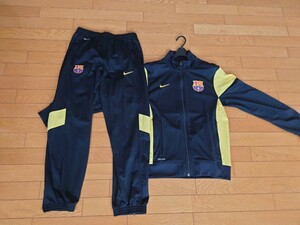 バルセロナ トレーニングウェア ジャージ上下 ナイキNIKE　Mサイズ