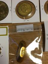 Z5)海外イギリス、ドイツ、中国、オーストラリア等の古金幣 金錠 金塊 金元寶 合計７点　磁石に付かない_画像8