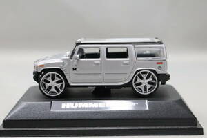 ヤトミン ハマー H2 銀（Yatming HUMMER H2）1/72スケール