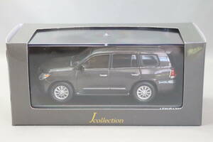 京商 J-コレクション レクサス LX570 トワイライトグレーメタリック（Kyosho J-Collection Lexus LX570）1/43スケール