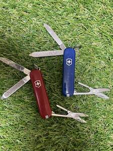 ACT#009 1円スタート　VICTORINOX Classic 2本セット　ビクトリノックス マルチツール 