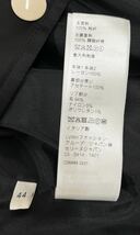 セリーヌ　メンズ　サテン生地　テディジャケット　2023SSモデル　黒×白　Lサイズ相当_画像6