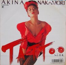 即決 999円 EP 7'' 中森明菜 TATOO タトゥー c/w 小悪魔 ル・プアゾ 1988年_画像1