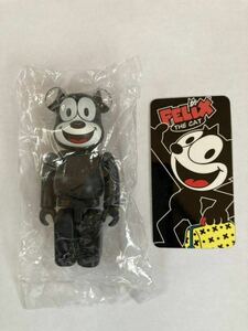 メディコムトイ ベアブリック MEDICOM TOY BE@RBRICK ANIMAL Felix THE CAT シリーズ24 アニマル フィリックス 100%